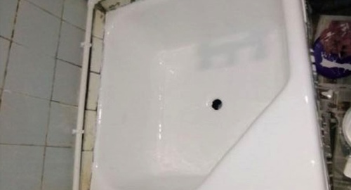 Обновление душевого поддона акрилом | Гребнево